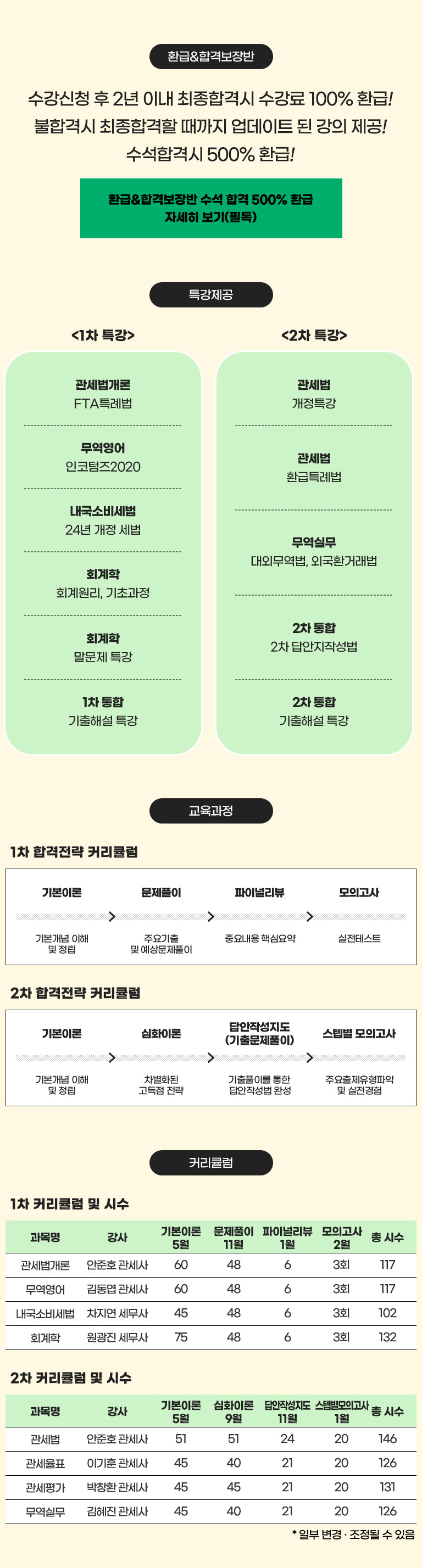 안심수강 패키지